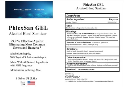 Phlexsan Gel 128oz